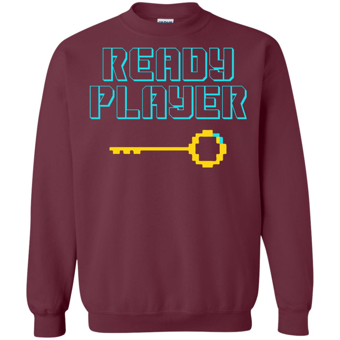 Ready Player Gamer T-shirt Maroon