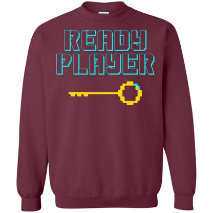Ready Player Gamer T-shirt Maroon