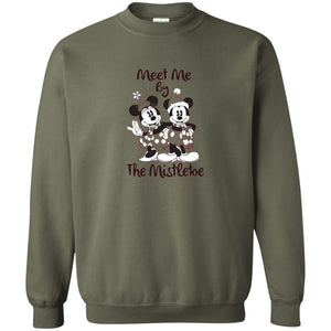 Christmas T-shirt Meet Me By Mistletoe