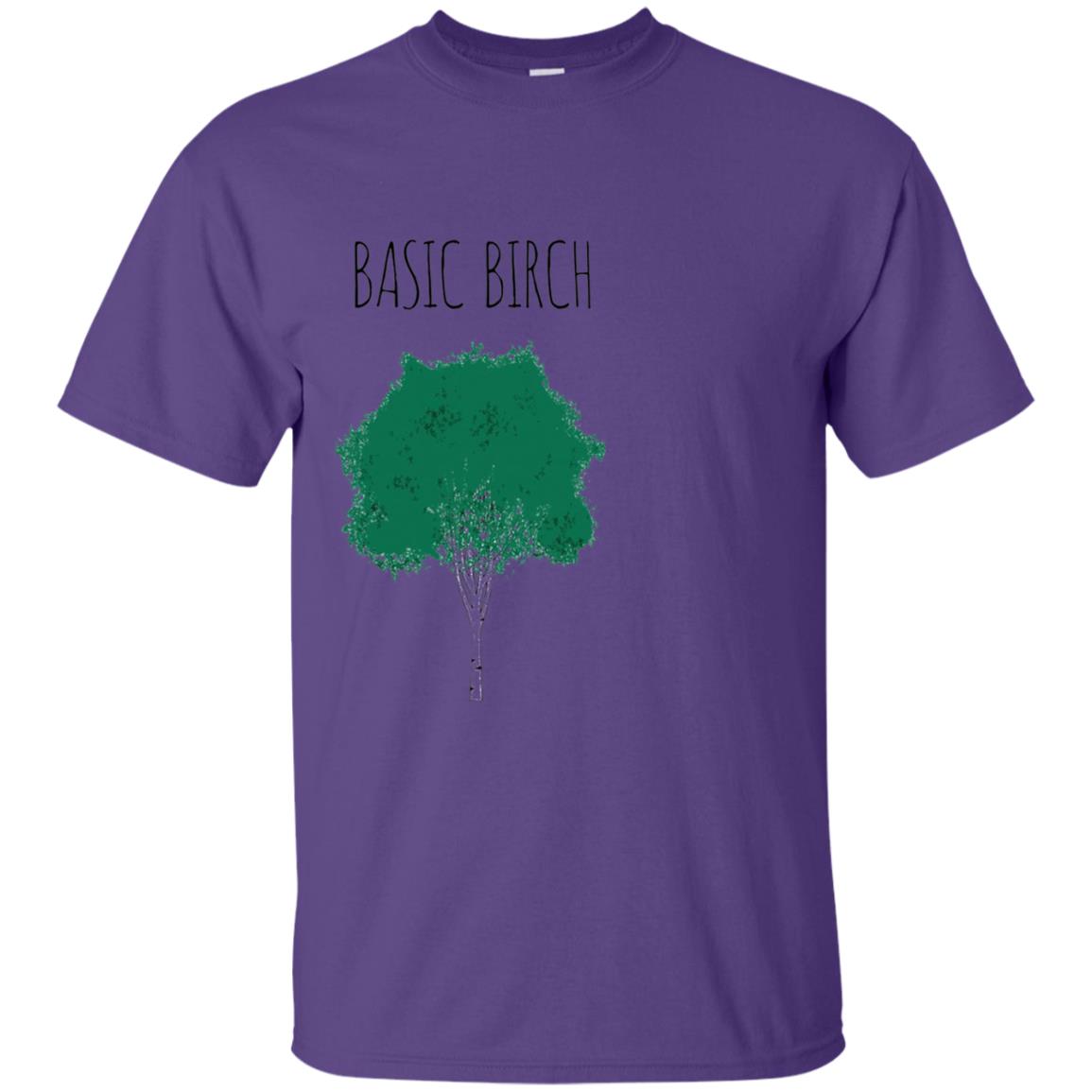 Basic Birch T-shirt Purple