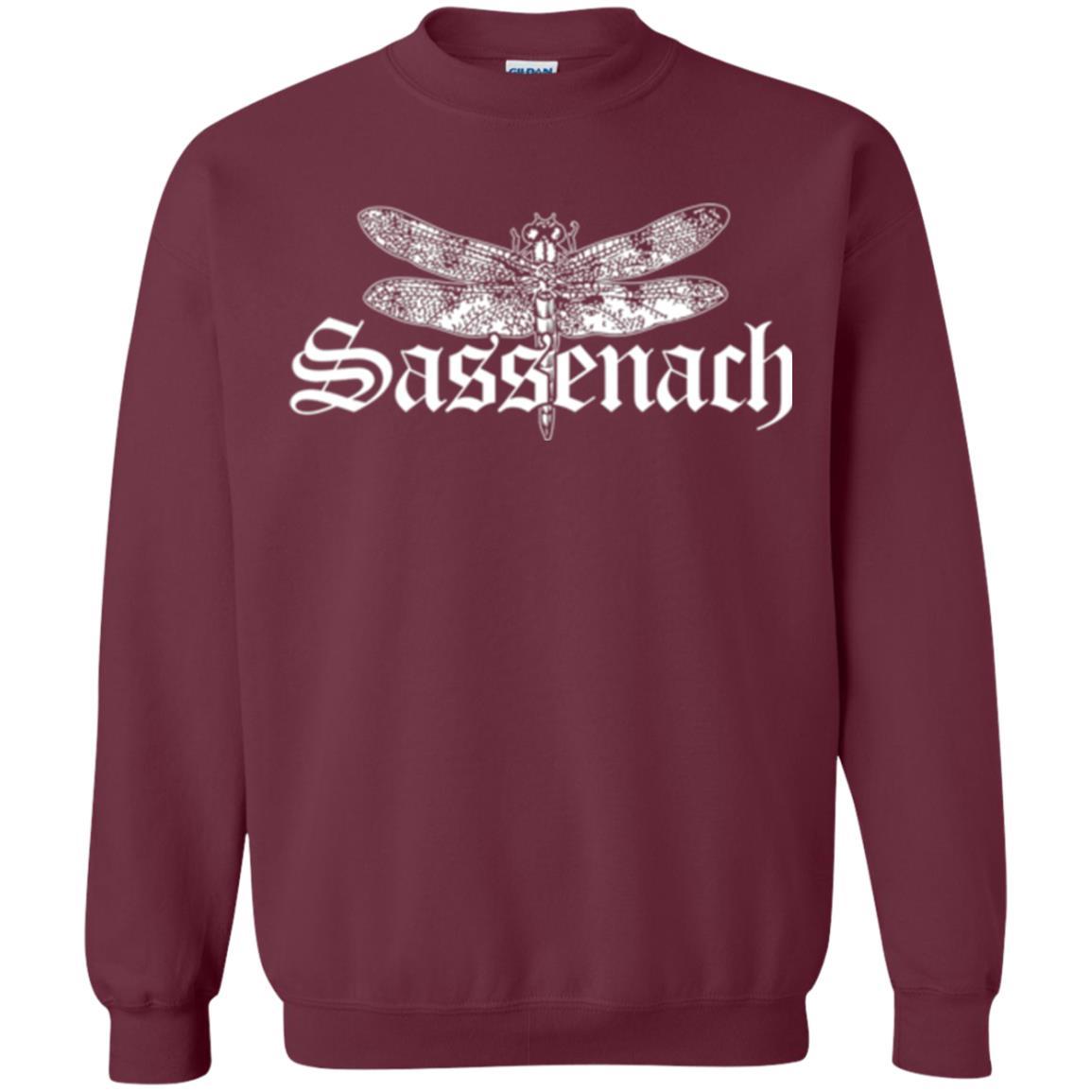 Outlander T-shirt Dragonfly Sassenach T-shirt Maroon
