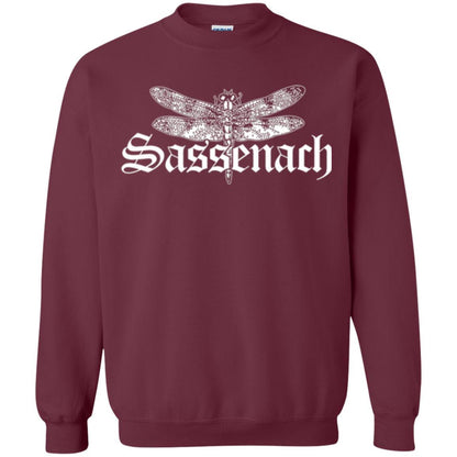 Outlander T-shirt Dragonfly Sassenach T-shirt Maroon