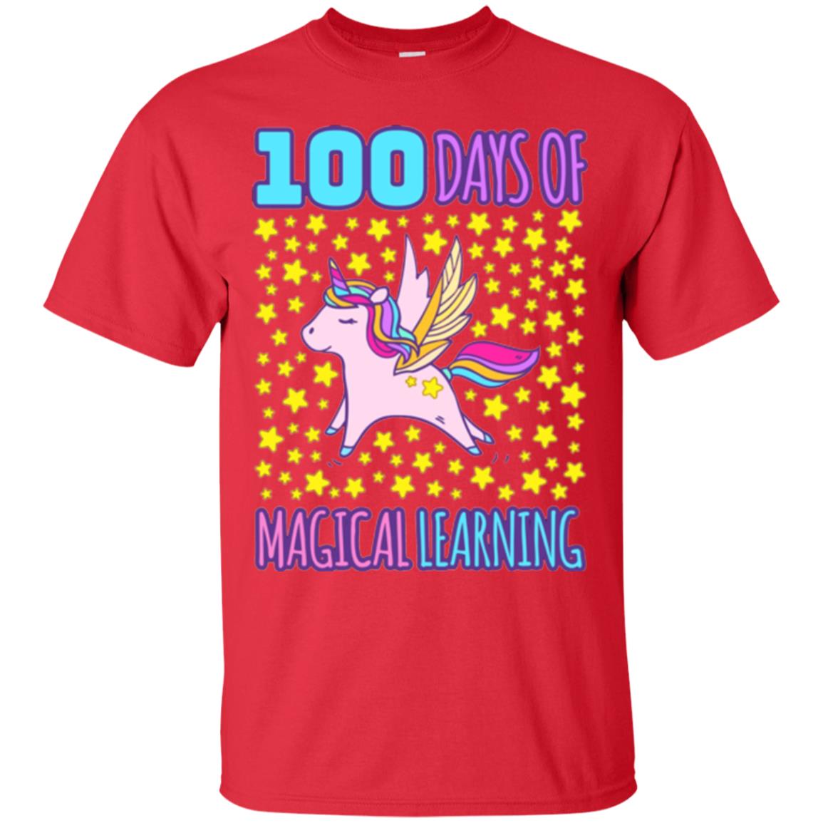 Children T-shirt Adorable 100th Day Of School Red