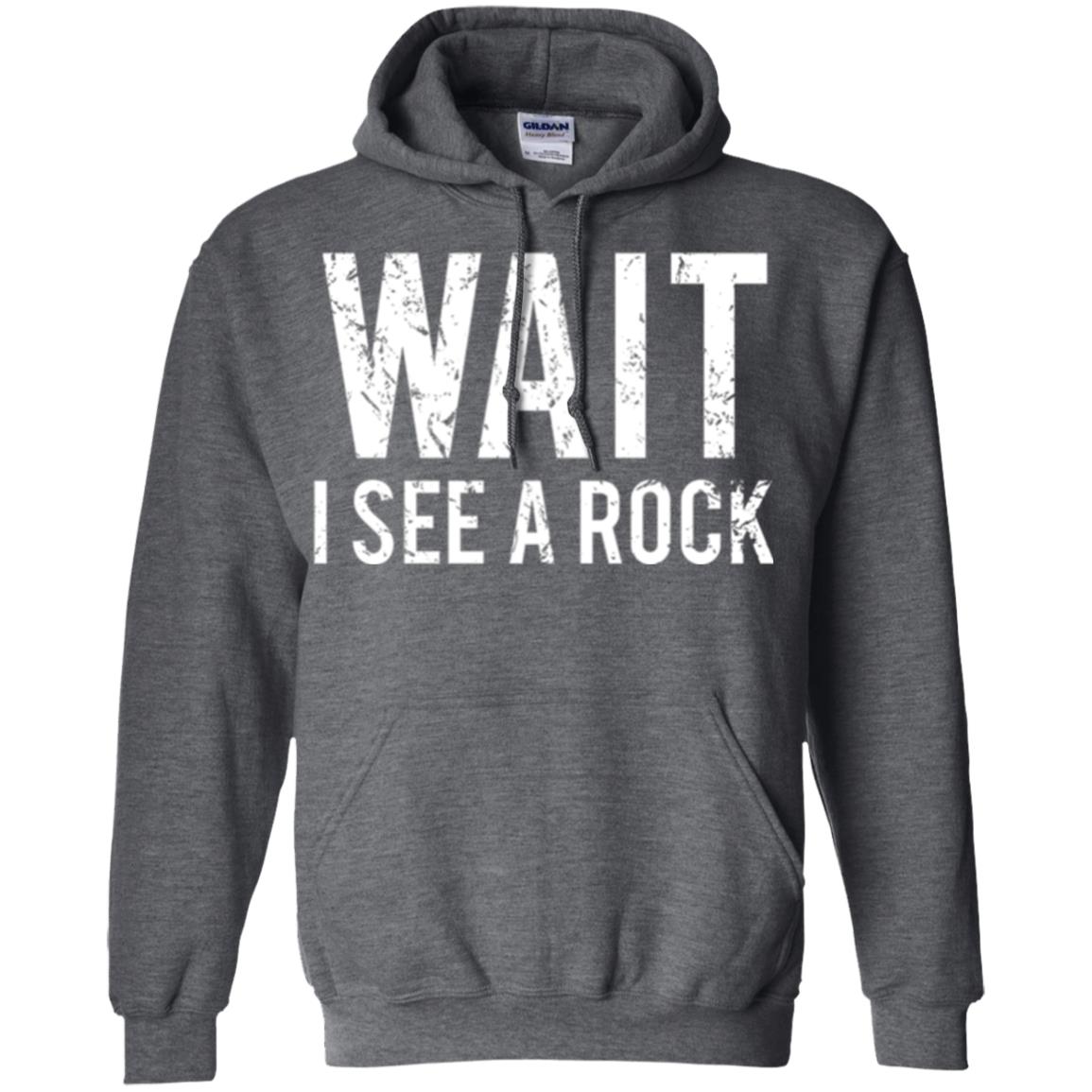 Geology T-shirt I See A Rock Dark Heather