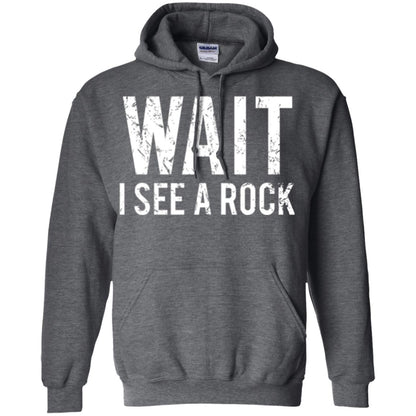 Geology T-shirt I See A Rock Dark Heather
