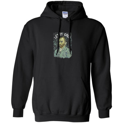 Artist T-shirt Vincent Van Let It Gogh Black