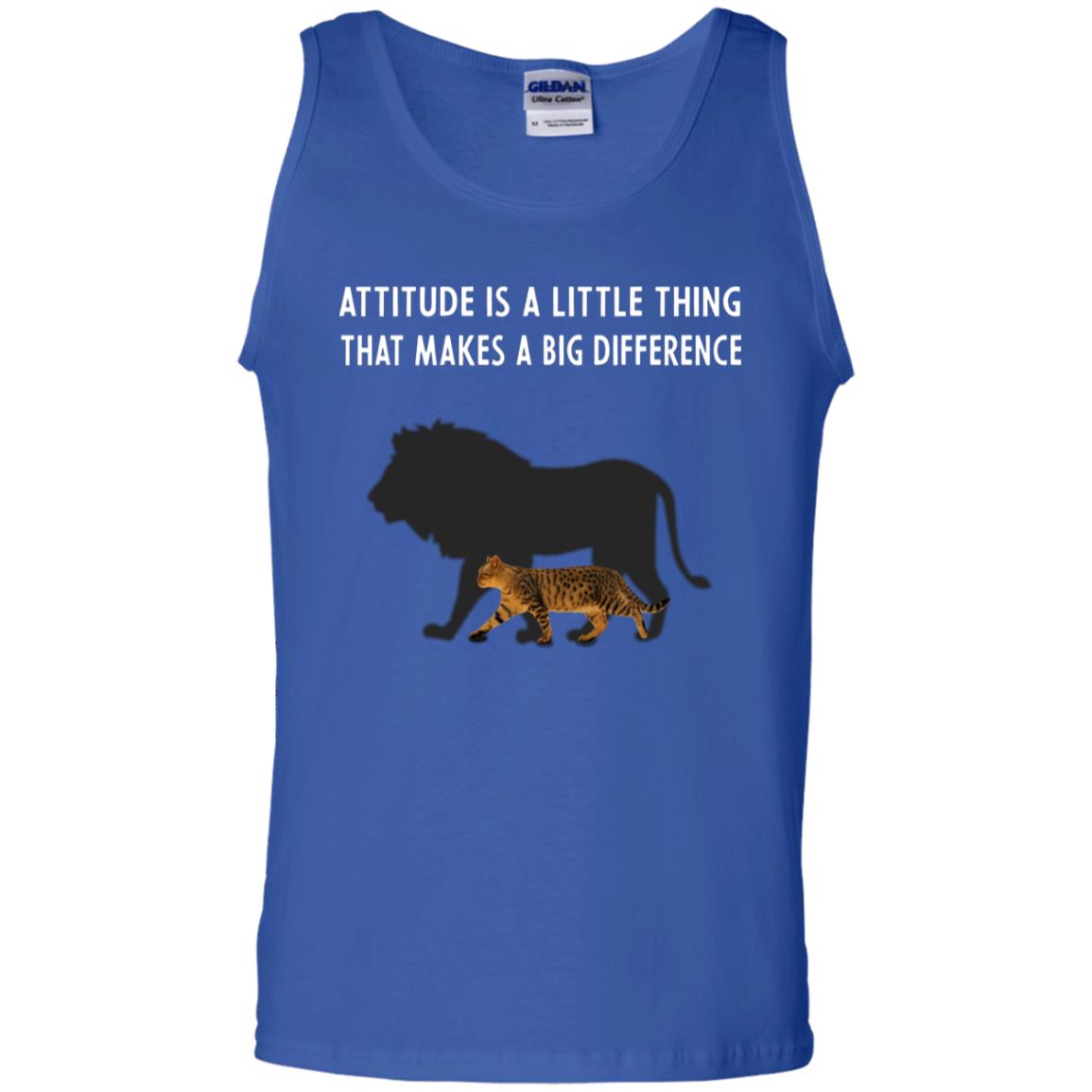 Attitude Is Little Thing That Make A Big Difference Best Quote Shirt Royal