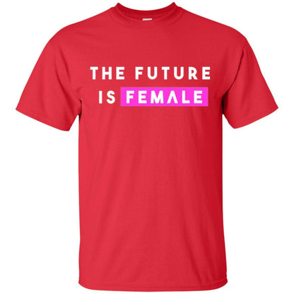 Iconic Statement T-shirt The Future Is Female T-shirt Red
