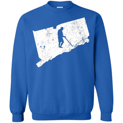 Connecticut Metal Detector Shirt Geocaching Swag Royal