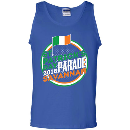 Parade Savannah 2018 Ireland Flag St. Patrick_s Day T-shirt Royal