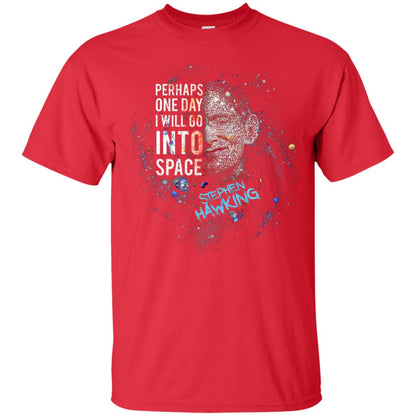 One Day I Will Go Into Space Shirt Red