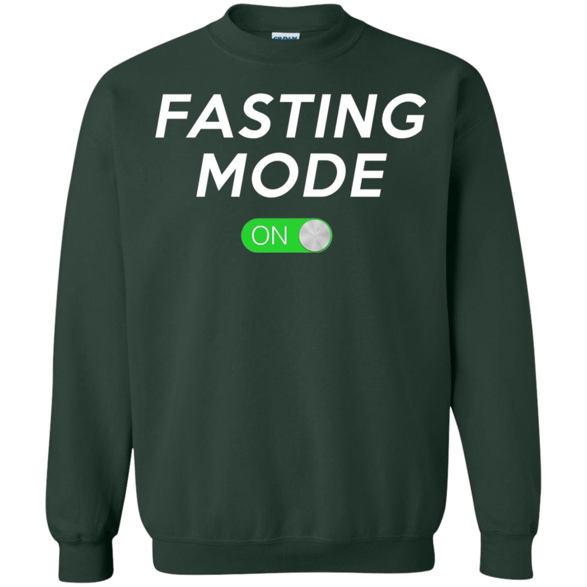 Funny Ramadan Fasting Mode On Shirt Forest Green