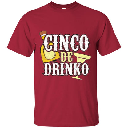 Funny Cinco De Mayo Drinko Celebration T-shirt Cardinal