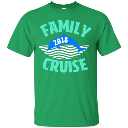 Family T-shirt Cruise Vacation 2018 Irish Green