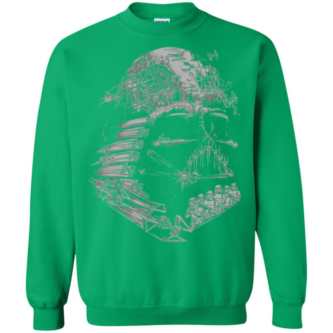 Film T-shirt Star Wars Darth Vader Build The Empire Graphic Irish Green