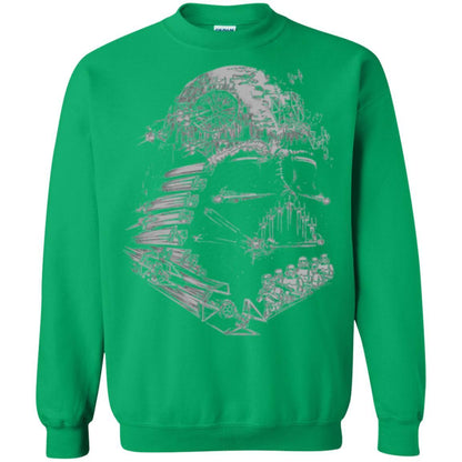 Film T-shirt Star Wars Darth Vader Build The Empire Graphic Irish Green