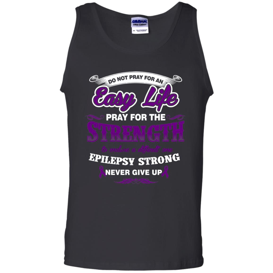 Do Not Pray For An Easy Life Pray For The Strength Shirt Black