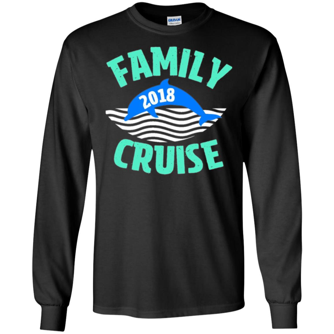 Family T-shirt Cruise Vacation 2018 Black