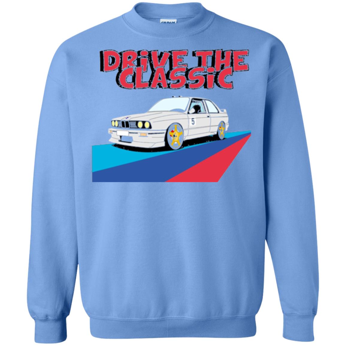 Classic Drive Vintage Collectors Bmw Lovers T-shirt Carolina Blue