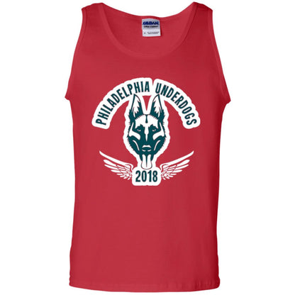 Dog Lover T-shirt Philadelphia Underdogs Red
