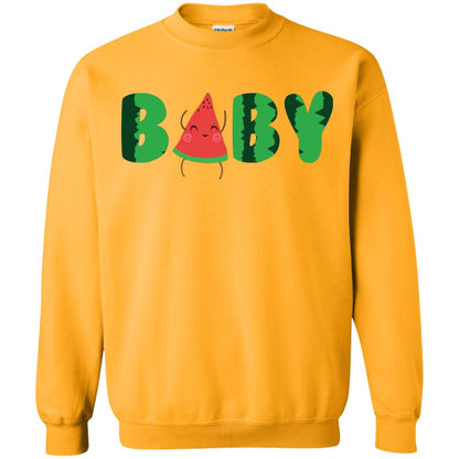 Baby Watermelon Funny Summer Melon Fruit Shirt For Baby Kids Gold