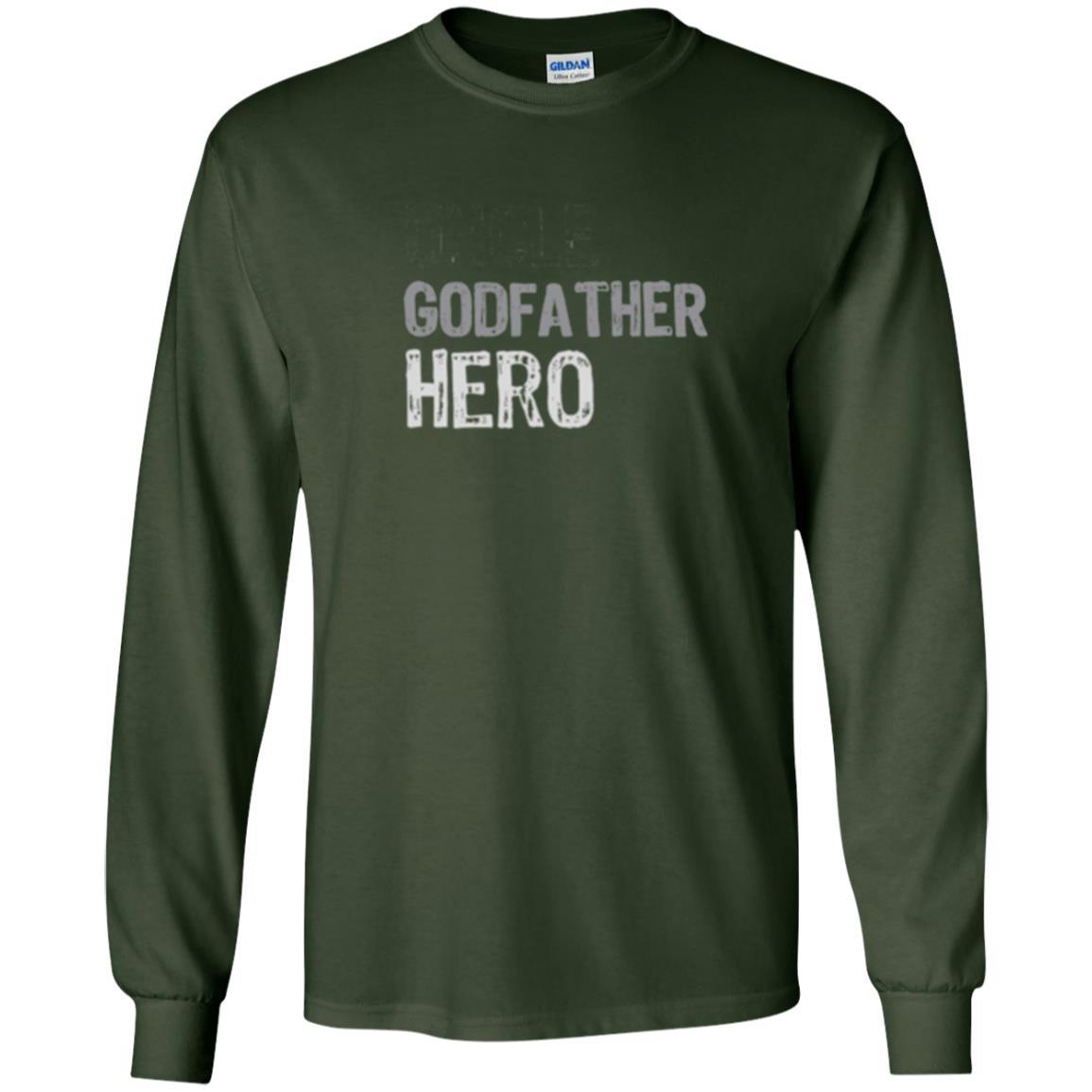 Daddy T-shirt Uncle Godfather Hero T-shirt Forest Green