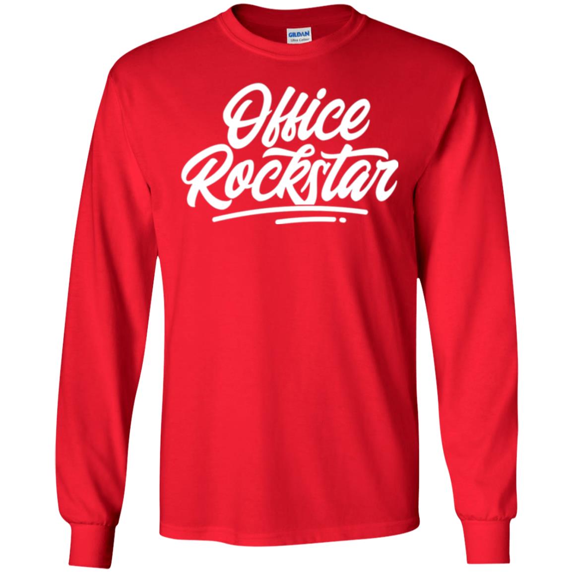 Office Rockstar T-shirt Administrative Professionals Day Red