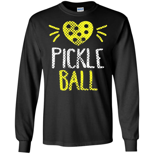 Pickleball Lover T-shirt Cute Retirement Black