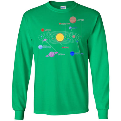 Solar System T-shirt Irish Green