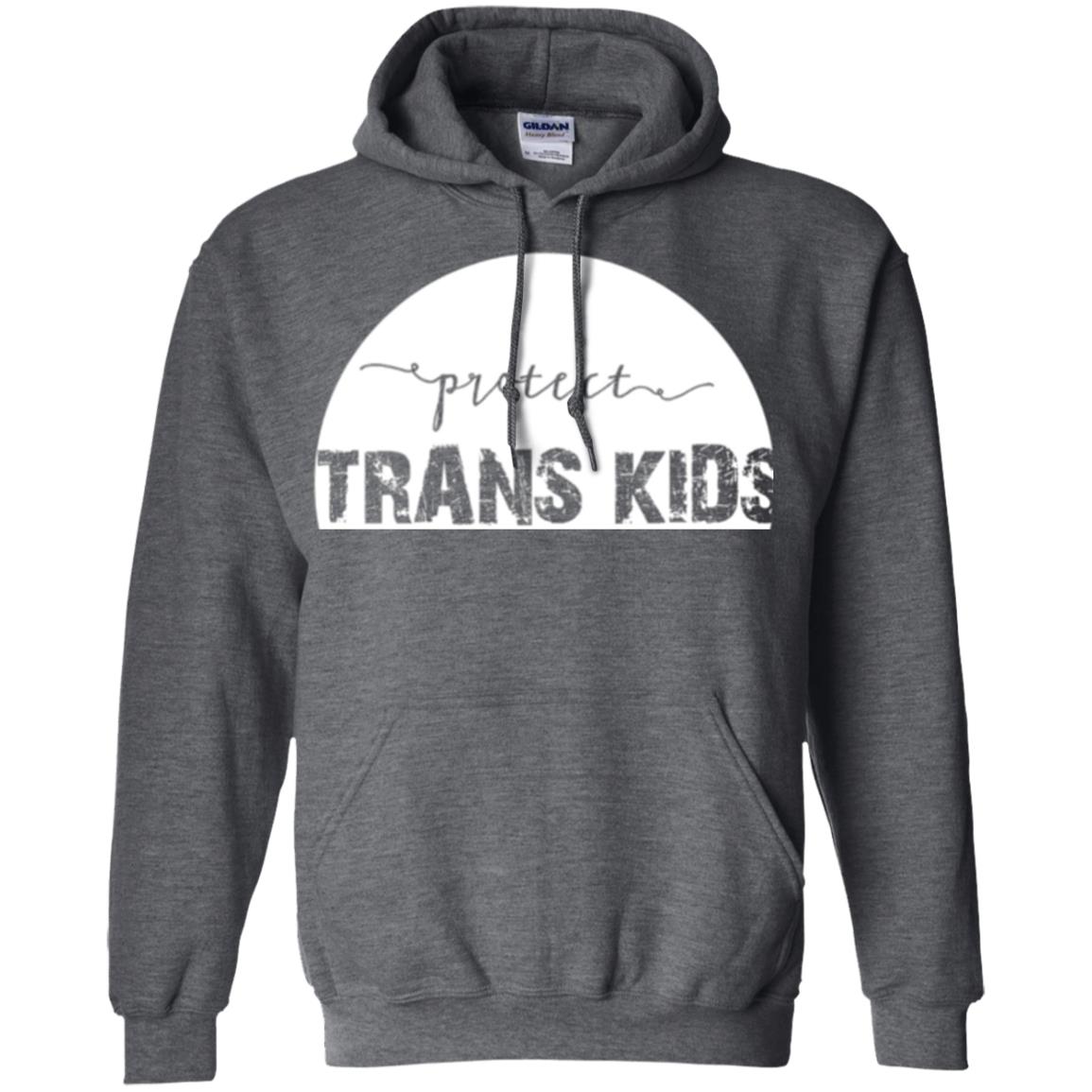 Protect Trans Kids T-shirt Dark Heather