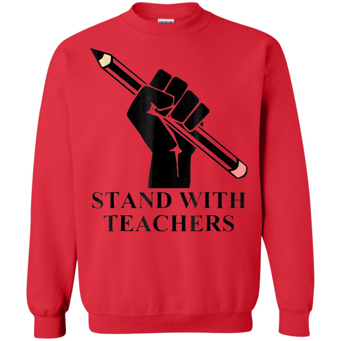 Colorado Teachers Stand With Teachers Educator Strike Shirt Red