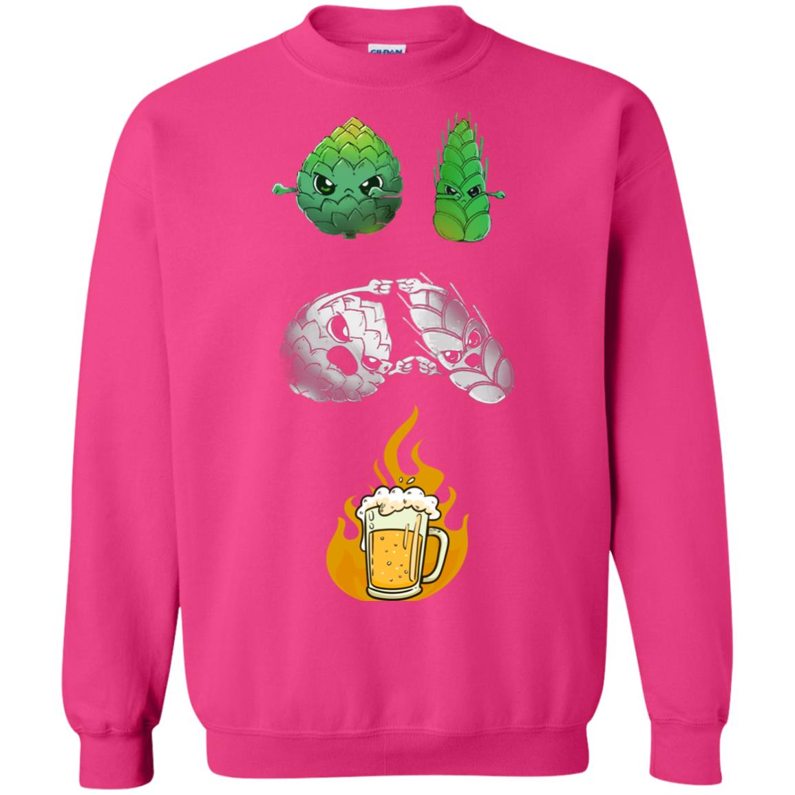 Beer Lover T-shirt Beer Fusion Flags Heliconia