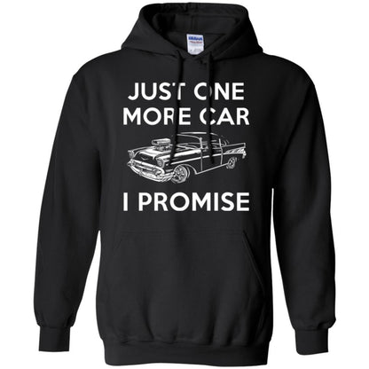 Car Lover T-shirt Just One More Car Black