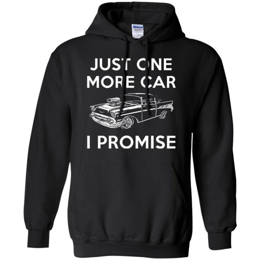 Car Lover T-shirt Just One More Car Black