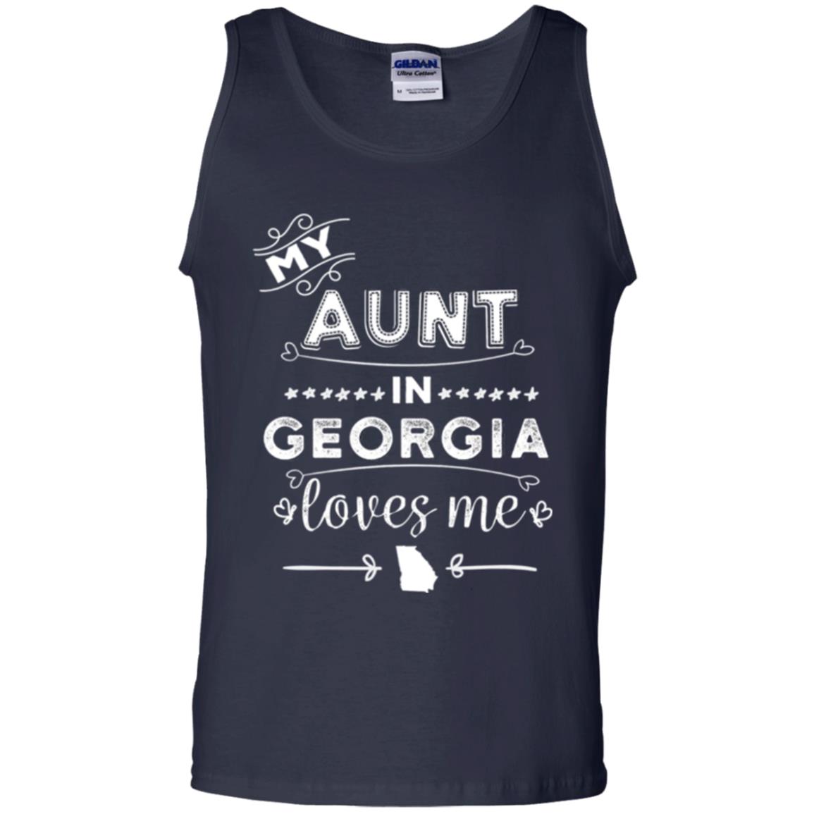 Niece T-shirt My Aunt In Georgia Loves Me Navy