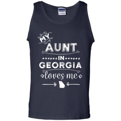 Niece T-shirt My Aunt In Georgia Loves Me Navy