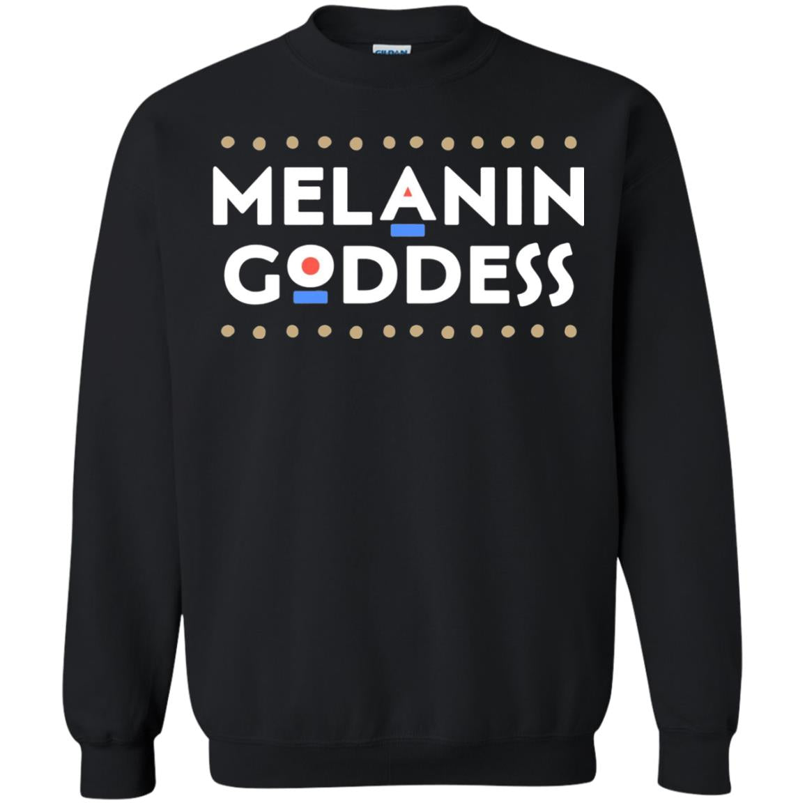 Melanin Goddess African T-shirt Black Girl Poppin_ Black