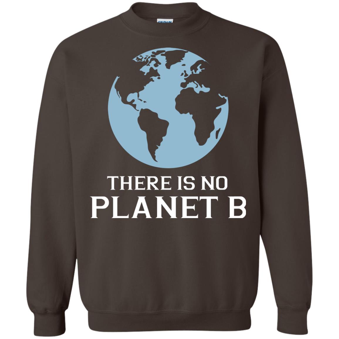 There Is No Planet B Save Our Planet Awareness Shirt Dark Chocolate