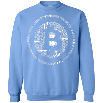 Crypto Currency Traders Bitcoin T-shirt Carolina Blue
