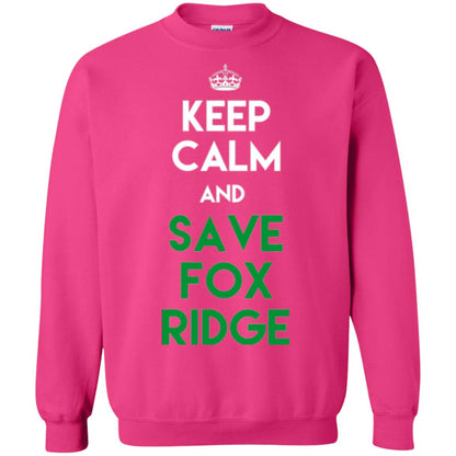 Elementary T-shirt Keep Calm And Save Fox Ridge T-shirt Heliconia