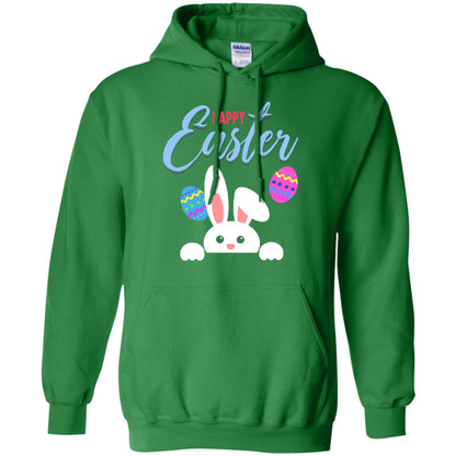 Emoji Bunny Egg Happy Easter Shirt Irish Green
