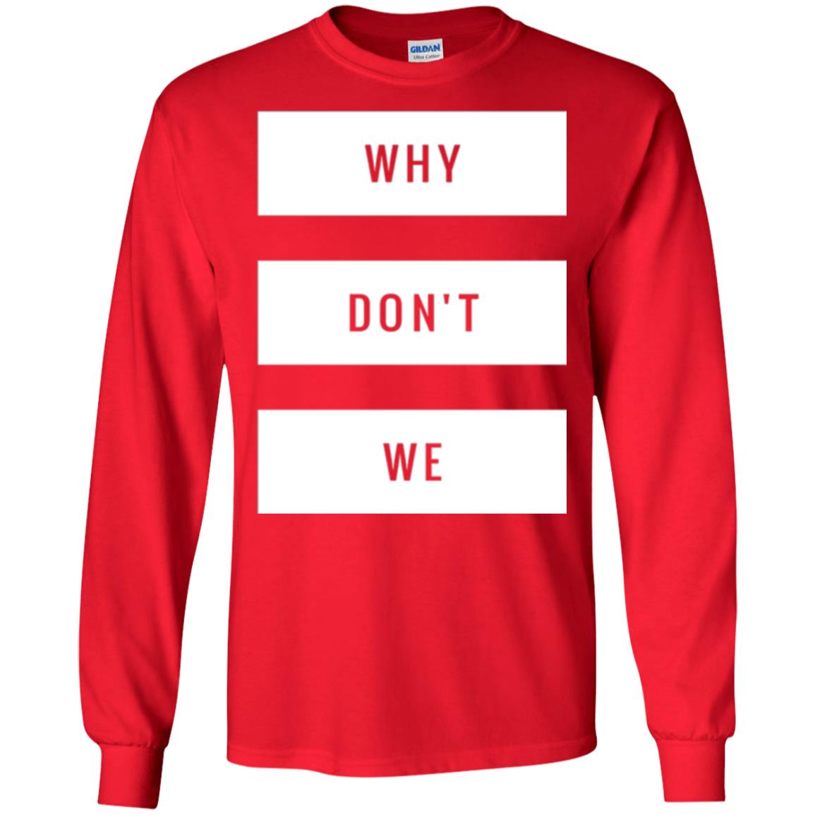 Why Don_t We T-shirt Red