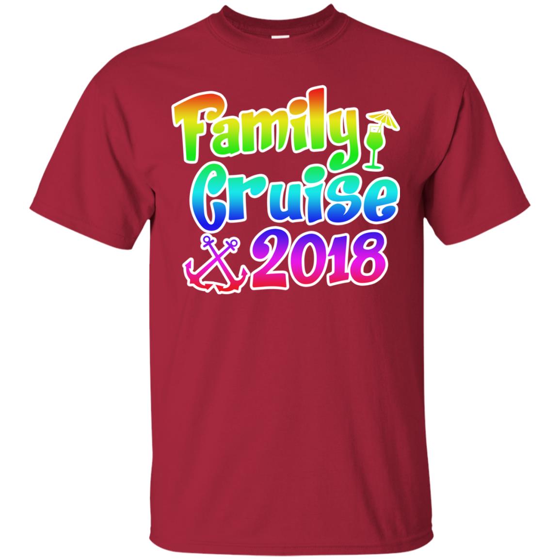 Family T-shirt Cruise 2018 Cardinal