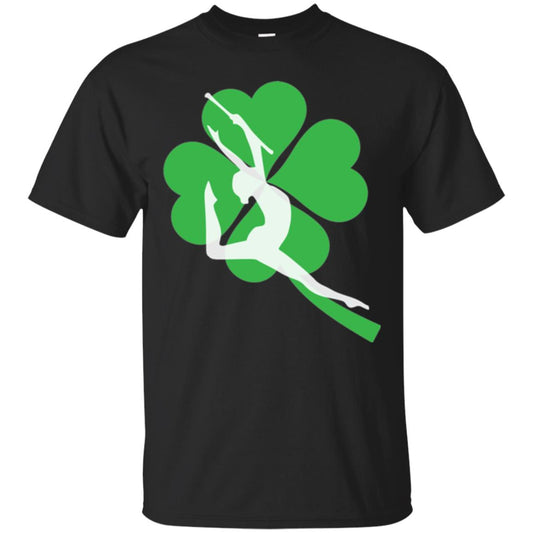 Baton Twirling Lover Saint Patrick's Day Black