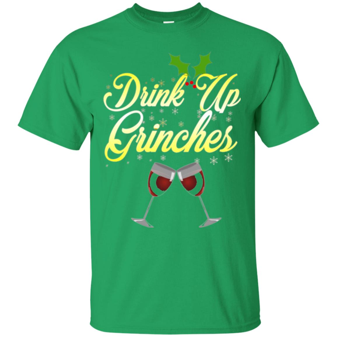 Christmas T-shirt Drink Up Grinches Irish Green
