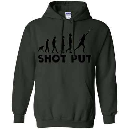 Funny Shot Put Evolution T-shirt Forest Green