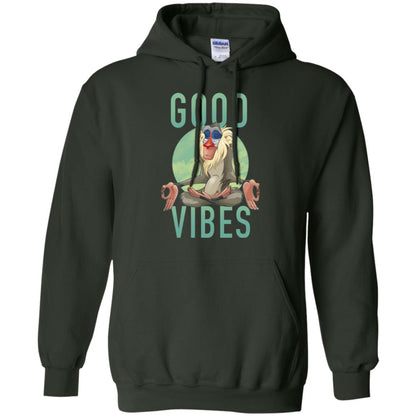 Rafiki Meditate Good Vibes T-shirt Forest Green