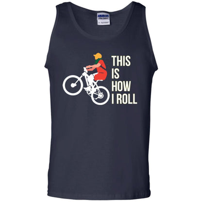 Bicycle T-shirt This Is How I Roll Navy