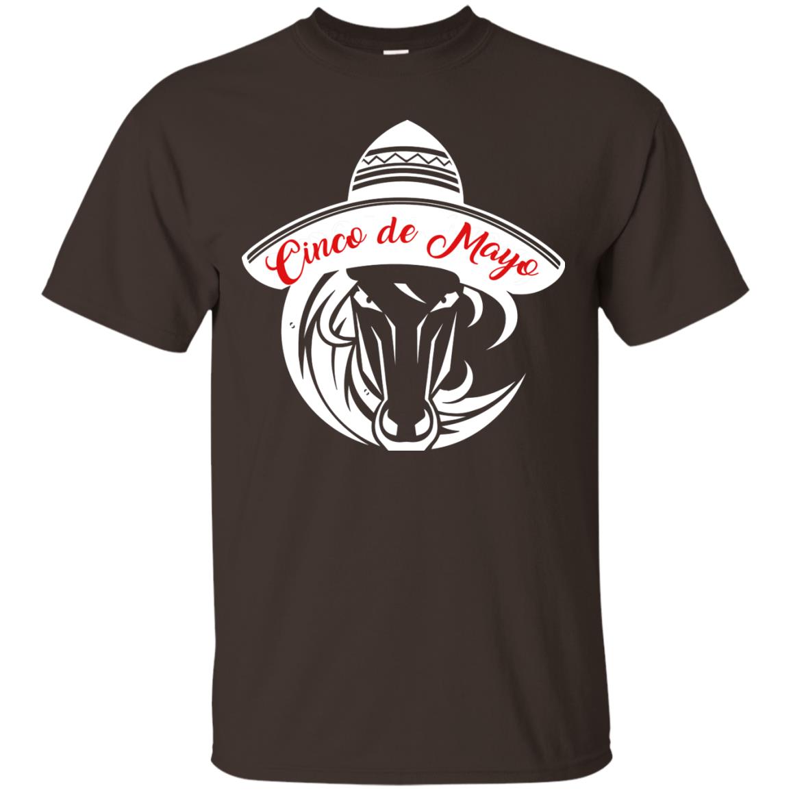 Cinco De Mayo Horse Racing Derby Day 2018 Shirt Dark Chocolate