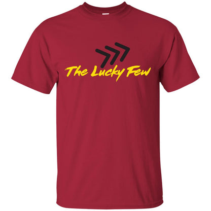 The Lucky Few 3 Arrow Support Down Syndrome Awareness T-shirt Cardinal